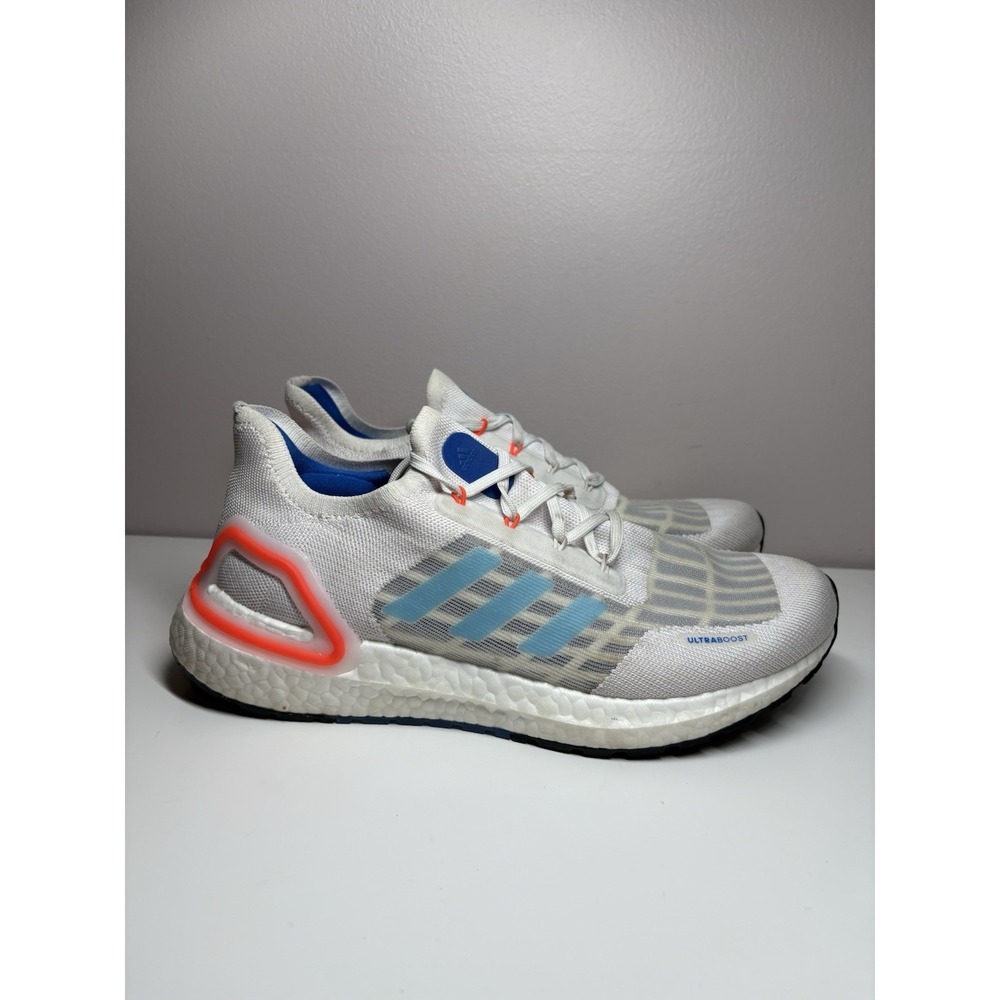 Adidas Men's Ultraboost‎ S.RDY White/Blue/Orange Running Shoes FY3470 - Size 7.5